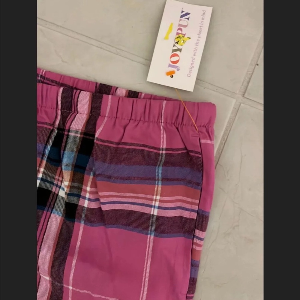 NWT large sleep pants pink plaid very comfy 1255 - Picture 4 of 5